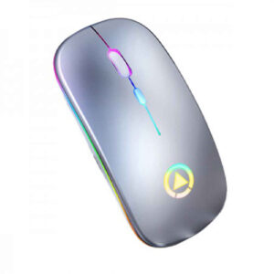 Wireless Logitech Gaming Mouse – 4 Buttons, RGB Lighting, Silent Clicks, USB Dongle, Optical Sensor