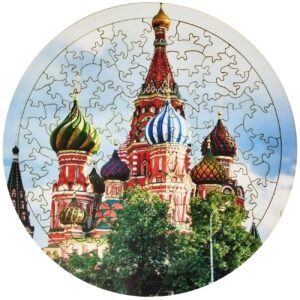Wooden DIY Puzzle – 113 Piece Saint Petersburg Design for Puzzle Enthusiasts