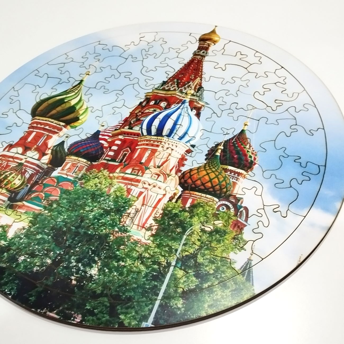 Wooden DIY Puzzle – 113 Piece Saint Petersburg Design for Puzzle Enthusiasts