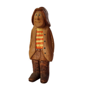 Wooden Figurine Doll – Perfect for Decoration & Gift with Old Sea Man Design