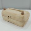 Wooden Tissue Box Cover Handmade - Kind Monster Design