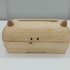 Wooden Tissue Box Cover Handmade - Kind Monster Design