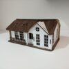 Wooden Tissue Cover - House Style Design