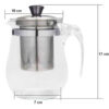 Yujishang Tea Infuser Teapot 900 ml Capacity