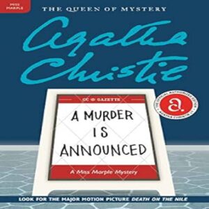 A Murder Is Announced by Agatha Christie (English)