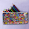 Adorable Cat Pencil Case – Single Zip, Cute & Compact – Suitable for All Student