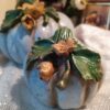 Artisan Pumpkin Ornament – Suitable for Seasonal Centerpieces, (Set of 2)