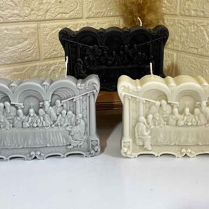 Artistic Last Supper Candle Statue – Light and Inspiration in One
