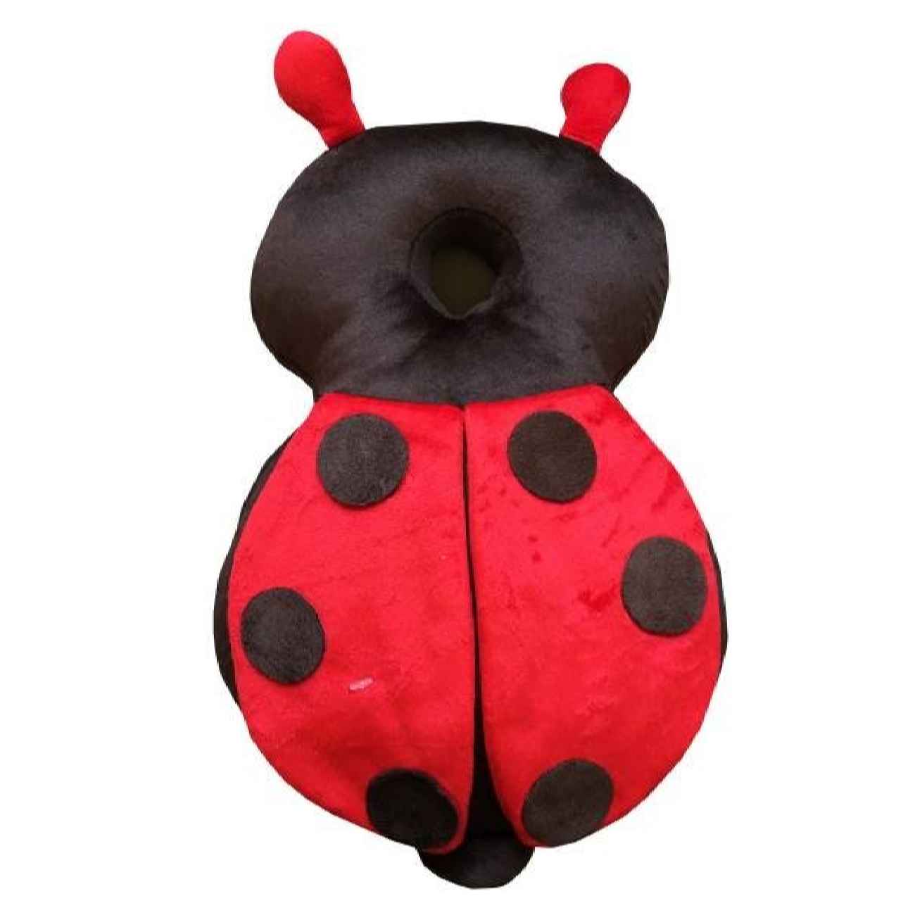 Baby Head Protector – Backpack Style Infant Head Cushion with Ladybug Design