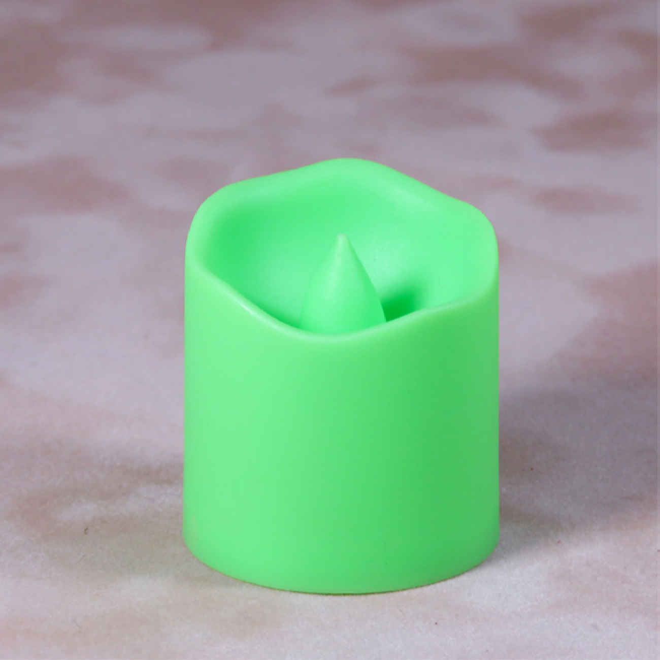 Battery-Operated Flameless LED Candle – Warm Glow with Switch | Perfect for Home & Events (4x)