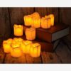 Battery-Powered LED Candle with On/Off Switch – Safe and Realistic Light