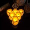 Battery-Powered LED Candle with On/Off Switch – Safe and Realistic Light