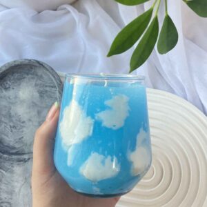 Blue Sky Jar Candle – Calm & Refreshing Suitable for Home Decor and Gift