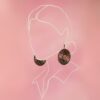 Bohemian Wooden Earring – Lightweight Handmade Jewelry for Nature Lovers