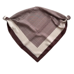 Brown Mini Headscarf – Classic Style, Everyday Wear
