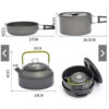 Camping Cookware Set – Lightweight, Non-Stick, Compact for Outdoor Cooking