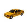 Classic Iranian Taxi Toy – Peugeot Pars Model with Lights in Yellow