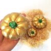 Classic Pumpkin Ornament Suitable for Harvest and Autumn Themes (Set of 3)