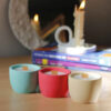 Concrete Candle with Geometric Design – Perfect Modern Environments