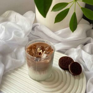 Creamy Ice Latte Jar Candle – Aesthetic Coffee Vibes for Home & Gift