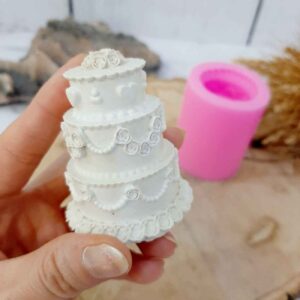 Cute Birthday Cake Candle Mold – Great for Kids’ Parties