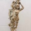 Decorative Brass Wall Sconce - Unique & Eye-Catching with Sculptural Design