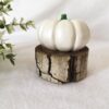 Decorative Pumpkin Ornament Suitable for Mantel and Table Settings, (Set of 2)