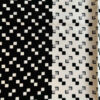 Elegant Black & White Mini Scarf – A Timeless Fashion Accessory