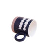 Elegant Ceramic Mug – Dishwasher & Microwave Safe with Pearl Design