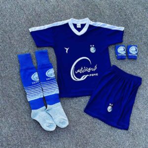 Esteghlal FC Fan Jersey Collection With Socks & Wristbands For Kids (4x)