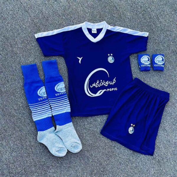 Esteghlal FC Fan Jersey Collection With Socks & Wristbands For Kids (4x) (1)