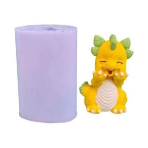 Fantasy Meets Cute – Must-Have Dragon Candle Mold for Creators