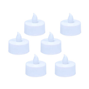 Flameless LED Candle – Realistic Glow Without Heat or Smoke – Battery Operated (6x)