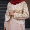 Hand-Embroidered Short Coat - This Handmade Manto Ideal for Summer