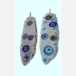 Handcrafted Resin Evil Eye Incense Dish – Suitable for Mystical Home Accent