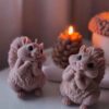 Handcrafted Squirrel Candle – Sweet & Cozy Décor – for Lovely Kids