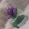 Handmade Tulip Flower Jar Candle – Scented & Aesthetic Home Decor