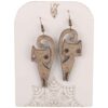 Handmade Wooden Earrings for Women – Lightweight Boho Jewelry Gift for Her