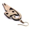 Handmade Wooden Earrings for Women – Lightweight Boho Jewelry Gift for Her