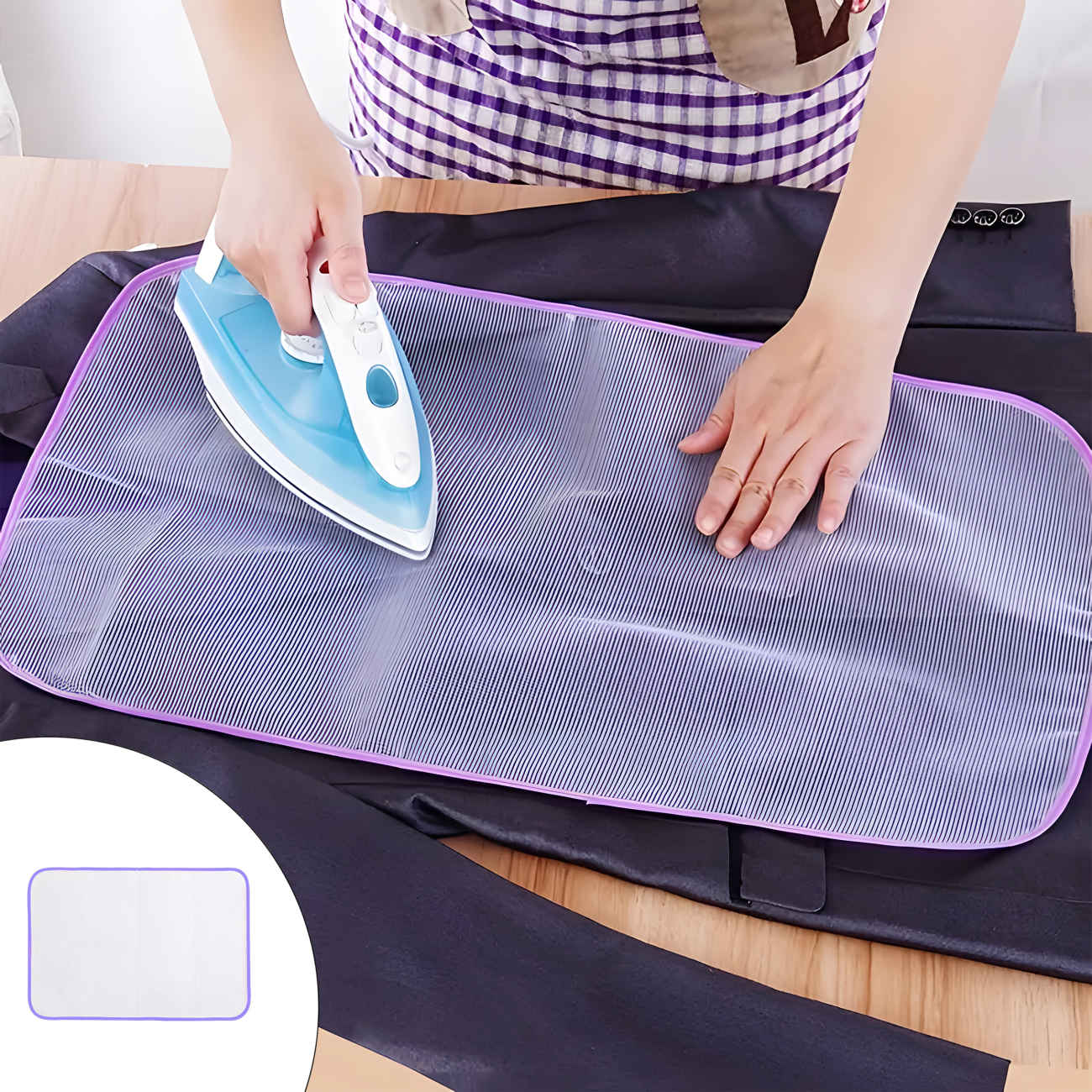 Iron Protector – Lightweight, Compact, Safe for Silk, Wool, Cotton & More