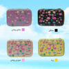 Large Flamingo Pencil Case – Rainbow Design & Plenty of Storage Space