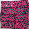 Leopard Print Mini Scarf – Pink, Blue & White – Design for Stylish Looks