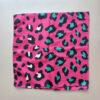 Leopard Print Mini Scarf – Pink, Blue & White – Design for Stylish Looks