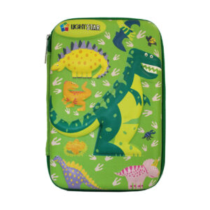 Light Star Kids’ Dinosaur Pencil Case – Made from Soft Foam, Perfect for Backpacks