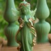 Luxury Green Candle Collection – Suitable for Home Decor & Stylish Gift (4x)