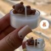 Make Kawaii Candles with This 3D Bear Mold – Easy & Reusable