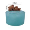 Make Kawaii Candles with This 3D Bear Mold – Easy & Reusable (2)