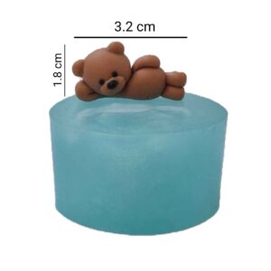 Make Kawaii Candles with This 3D Bear Mold – Easy & Reusable