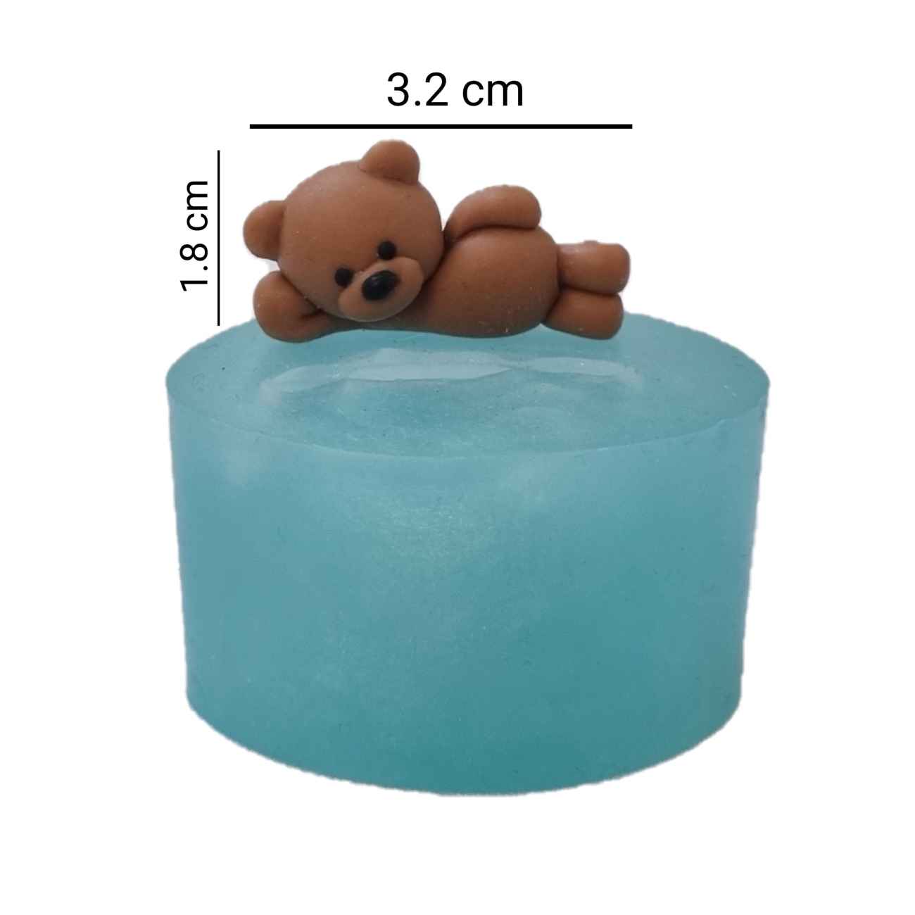 Make Kawaii Candles with This 3D Bear Mold – Easy & Reusable