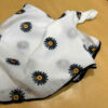 Mini Headscarf with Beautiful Chamomile Print – Elegant & Fresh